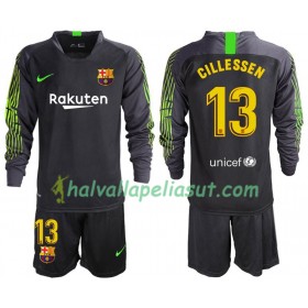 Jalkapallo Pelipaidat FC Barcelona Cillessen 13 Maalivahti Lasten Vieraspaita 2019-2020 Pitkähihainen
